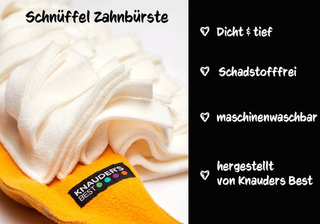 Glückskiste Schnüffelzahnbürste Hund