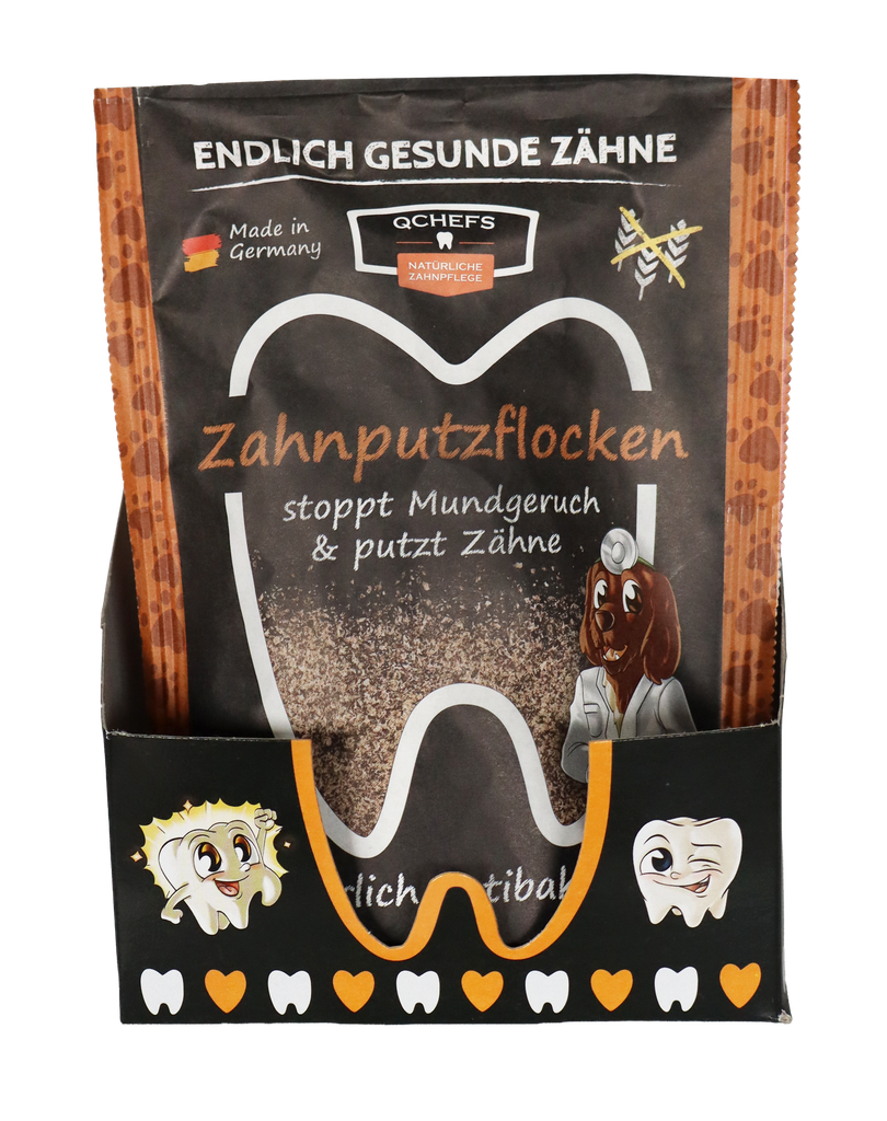 Zahnputzflocken Hund "Papie" (12 Stück/VE)