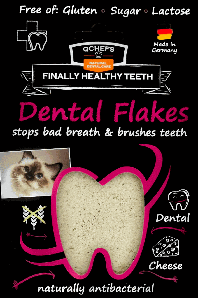 [QC2ZPF110GR] Dental Flakes for cats GR (10 pieces/SKU)
