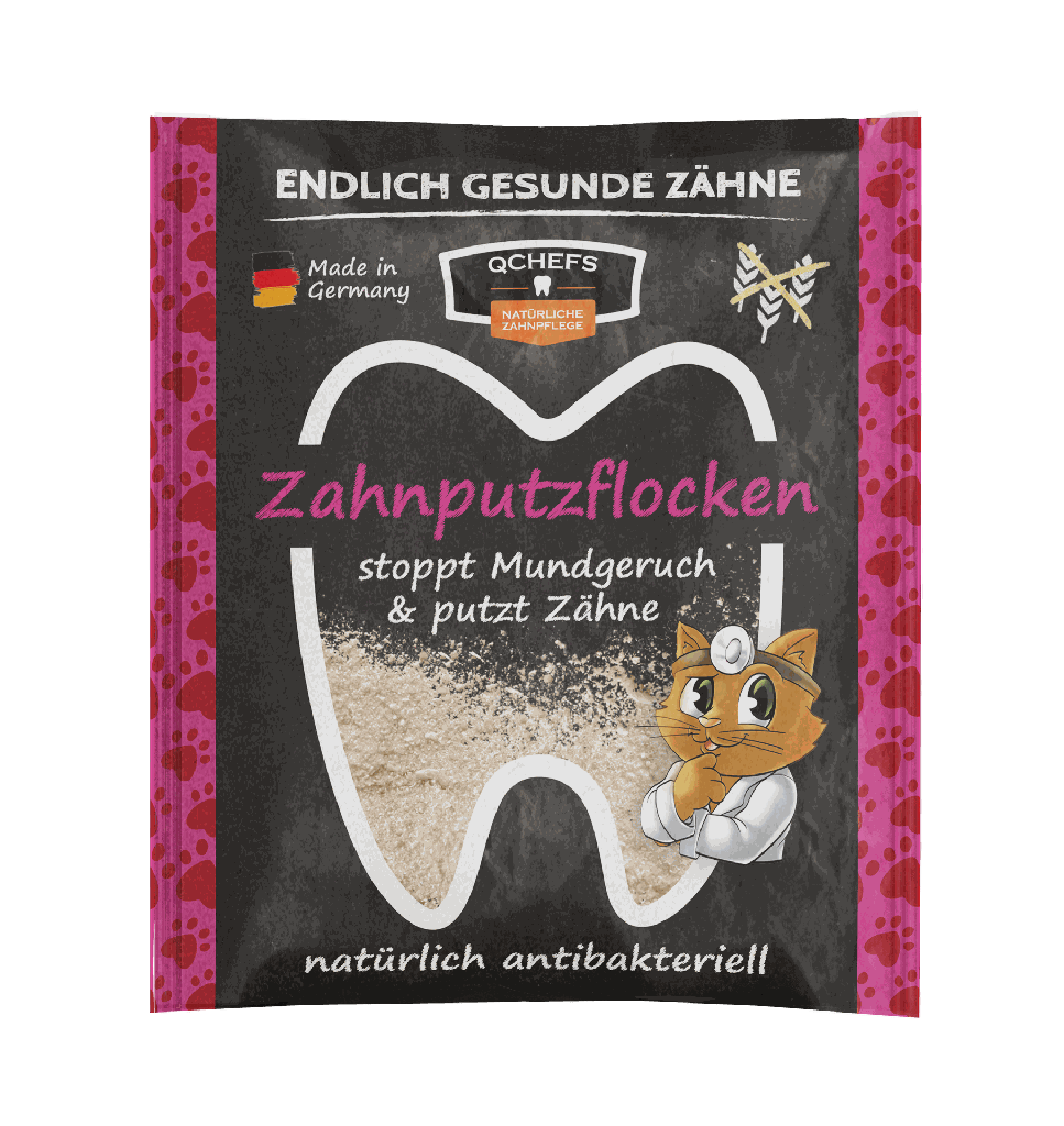 Zahnputzflocken Katze "Papie" (12 Stück/VE)