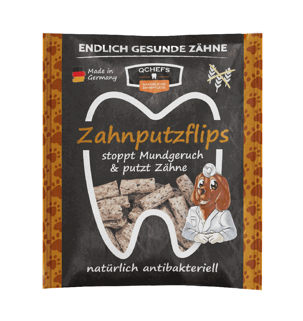[QC1FLI110DE] Zahnputzflips HUND (10 Stück/VE)