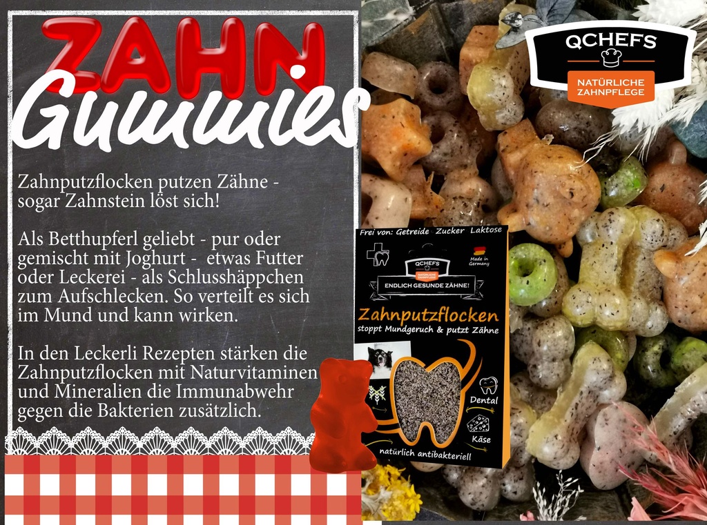[QCM1ZGF231DE] Zahn Gummies Flyer (ca. 50 Stück/VE)