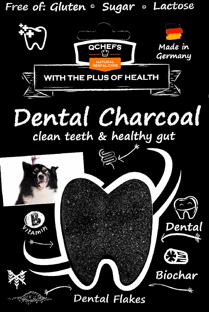Dental Charcoal for dogs FR (10 pieces/SKU)